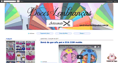 Desktop Screenshot of doceslembrancas.net